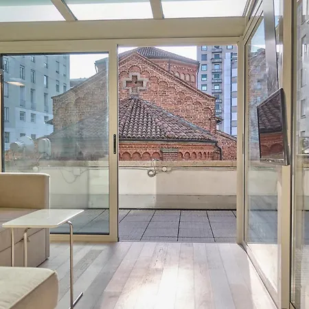 Ferienwohnung Milan Retreats Duomo Exterior foto